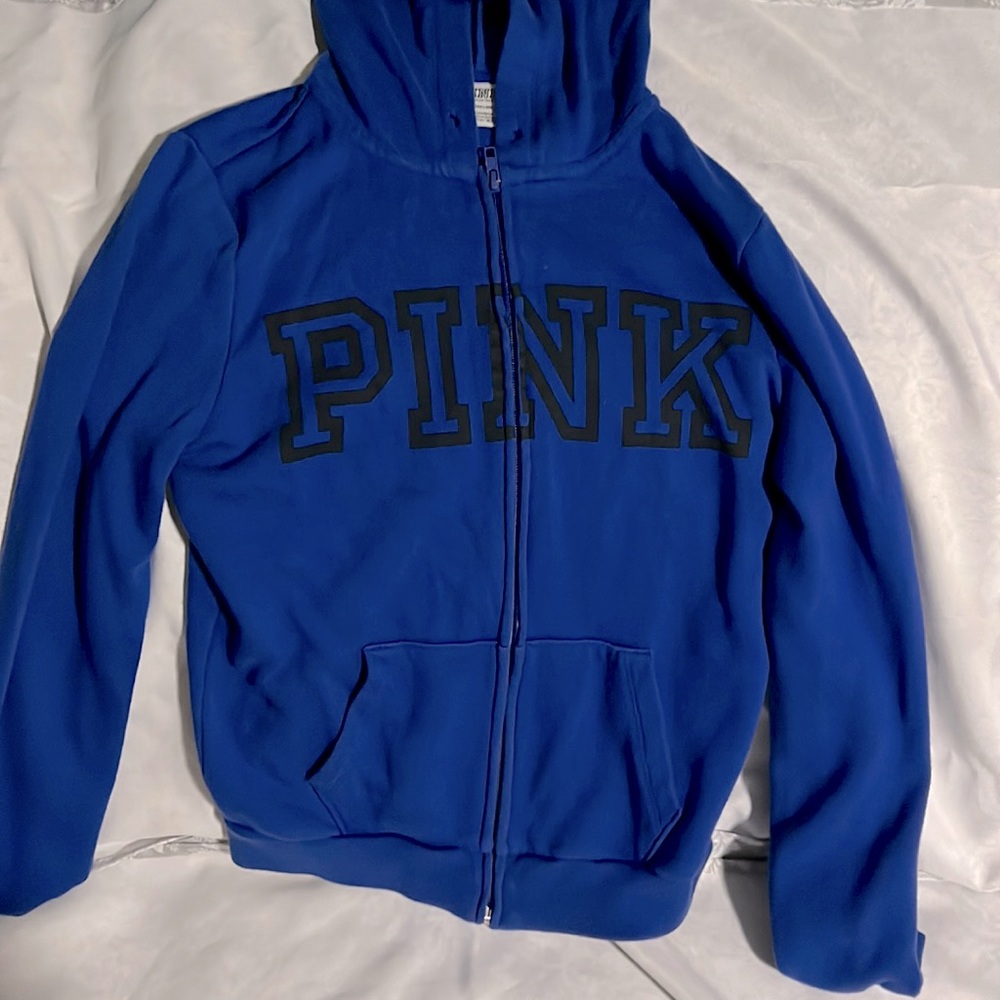 Pink Dark Blue Sweater
